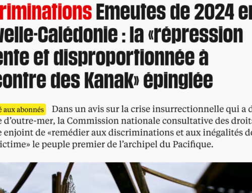 Emeutes de 2024 en Nouvelle-Calédonie : la «répression violente et disproportionnée à l’encontre des Kanak» épinglée (Libération)