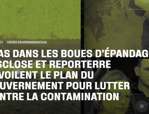 PFAS dans les boues d’épandage : le plan du gouvernement pour lutter contre la contamination (Disclose)